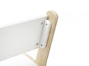 tafelset junior 60 x 48 cm hout wit/beige 3-delig