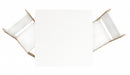 tafelset junior 60 x 48 cm hout wit/beige 3-delig