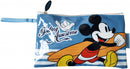 toilettas/etui Mickey 24 x 14 cm PVC/polyester blauw