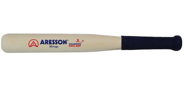 rounders knuppel Mirage 45 cm hout/rubber blank/blauw