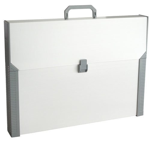 studiokoffer 40,5 x 52 cm A3 beige/grijs