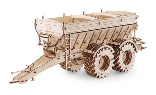 3D puzzel cm Trailer Tractor K-7M 50 cm hout 206 st.