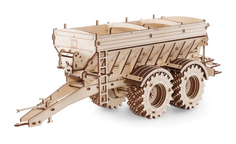 3D puzzel cm Trailer Tractor K-7M 50 cm hout 206 st.