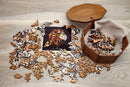 legpuzzel Lion 31 x 28 x 0,5 cm hout bruin 100 stuks