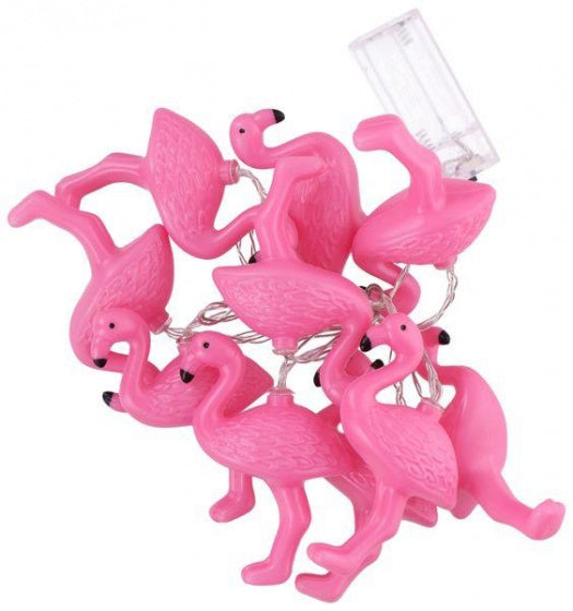 decoratieverlichting led flamingo 165 cm PVC roze