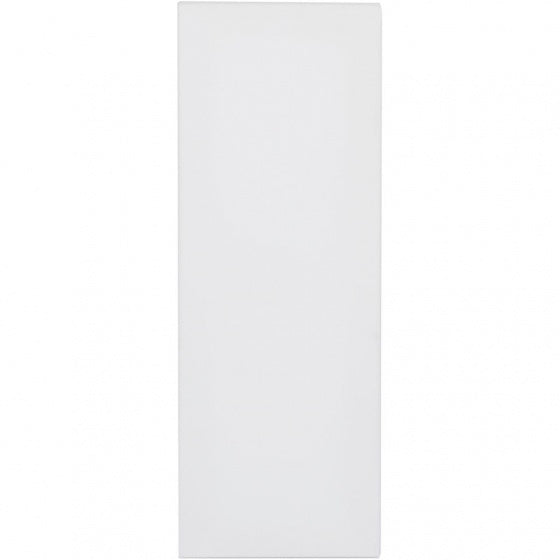 canvas 20 x 60 x 1,6 cm wit 10 stuks