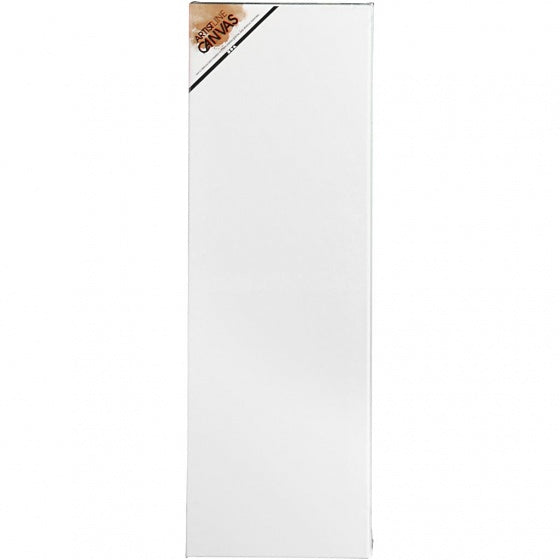 canvas 30 x 90 x 1,6 cm wit 5 stuks