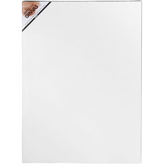 canvas 60 x 80 x 1,6 cm wit 5 stuks
