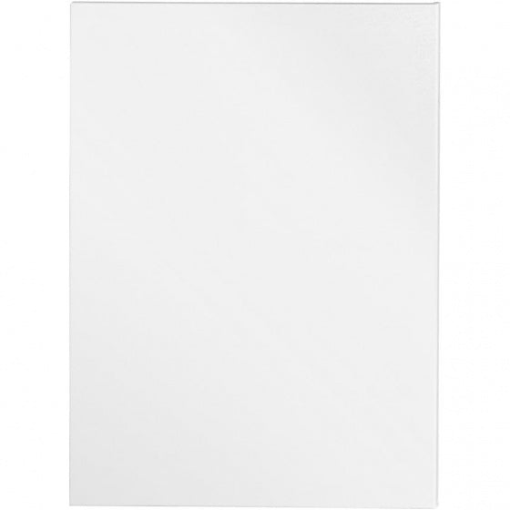 canvas 60 x 80 x 1,6 cm wit 5 stuks