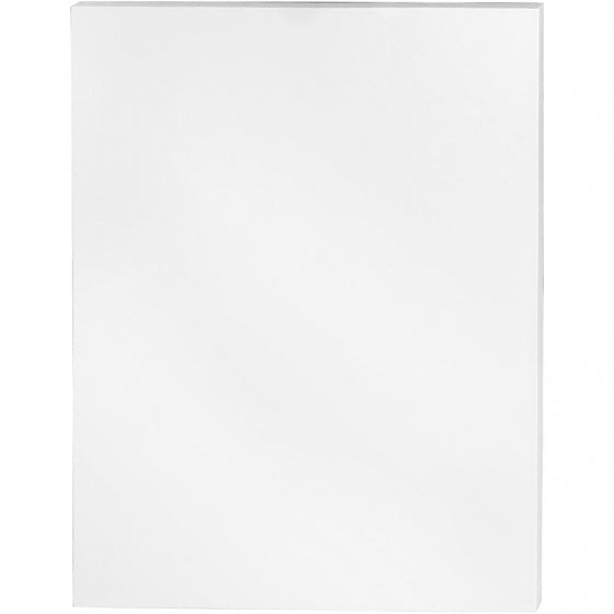 canvas 70 x 90 x 3,7 cm wit 5 stuks