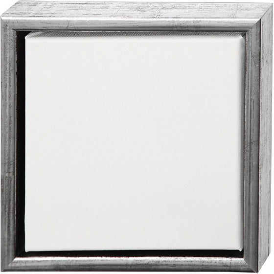 canvas met lijst 24 x 3 cm 6 stuks