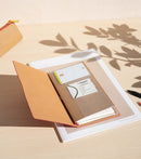 notitieboek A5 19,5 x 12 cm imitatieleer rood