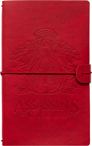 notitieboek A5 19,5 x 12 cm imitatieleer rood