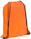 gymtas 45 x 35 cm polyester oranje