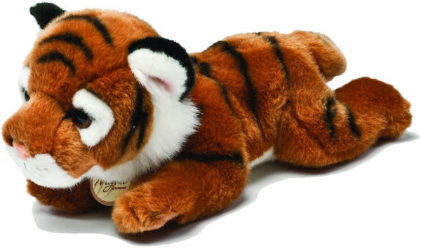 knuffel Bengaalse tijger junior 20.5 cm pluche bruin
