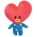 knuffel BT21 Tata junior 30 cm pluche blauw/rood