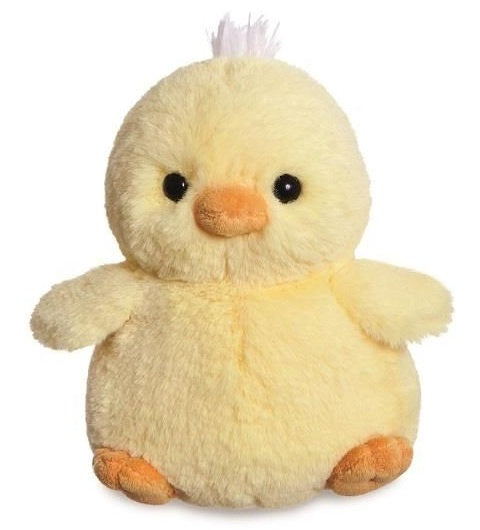 knuffel Cuddle Pals kuiken 18 cm pluche geel