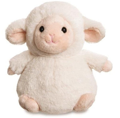 knuffel Cuddle Pals lammetje 18 cm pluche wit