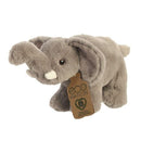 knuffelolifant Eco Nation 26 cm pluche grijs