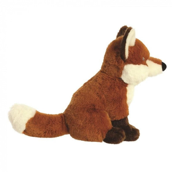 knuffel Eco Nation vos 23 cm pluche bruin