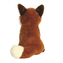 knuffel Eco Nation vos 23 cm pluche bruin