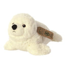 knuffel Eco Nation zeehond 30,5 cm pluche wit
