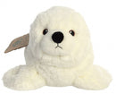 knuffel Eco Nation zeehond 30,5 cm pluche wit