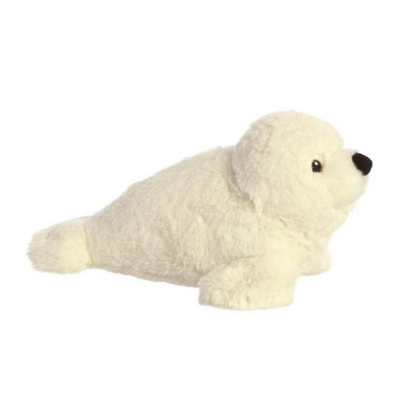 knuffel Eco Nation zeehond 30,5 cm pluche wit