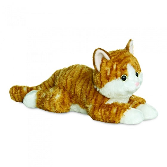 knuffel Flopsies Chester kat 30,5 cm bruin