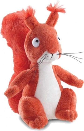 knuffel eekhoorn 18 cm rood