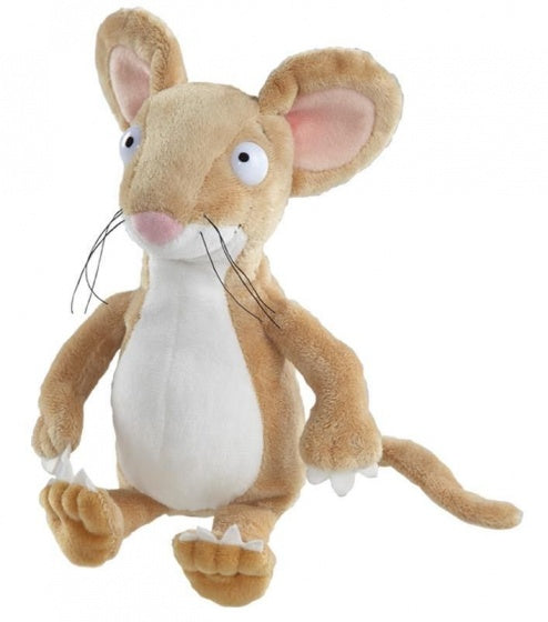 knuffel muis 17 cm bruin