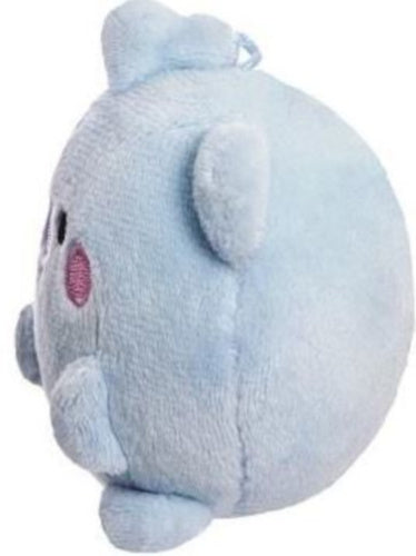 knuffel koya baby pong pong junior 8 cm pluche blauw
