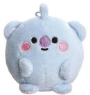 knuffel koya baby pong pong junior 8 cm pluche blauw