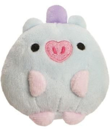 knuffel mang pong pong junior 8 cm pluche turquoise