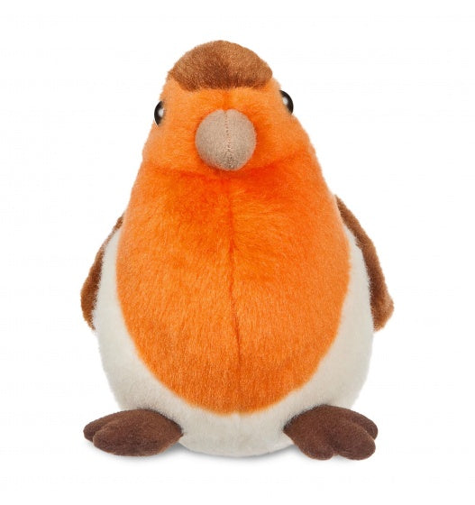 knuffel Mini Flopsie roodborstje 20,5 cm
