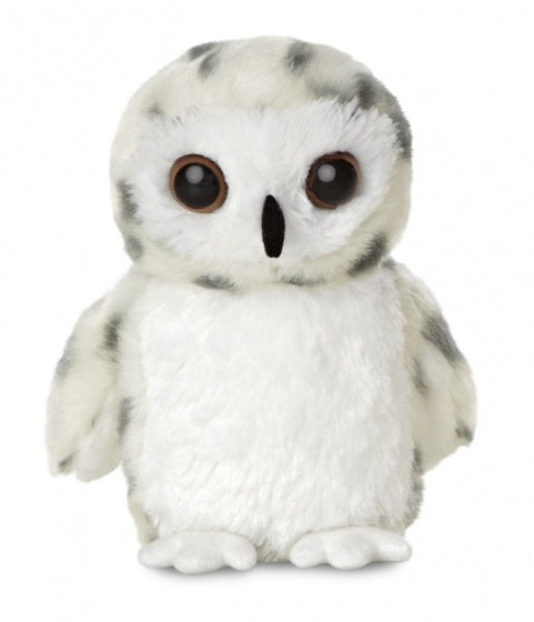 knuffel Mini Flopsie sneeuwuil wit 20,5 cm
