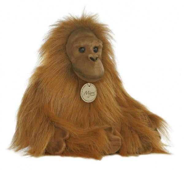 knuffel orang-oetang junior 28 cm pluche bruin