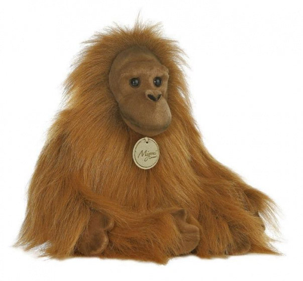 knuffel orang-oetang junior 28 cm pluche bruin