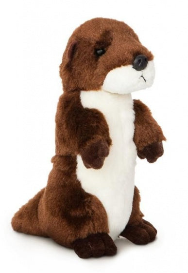 knuffel otter 20,5 cm bruin