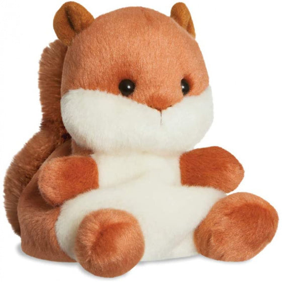 knuffeleekhoorn Palm Pals 13 cm pluche bruin/wit