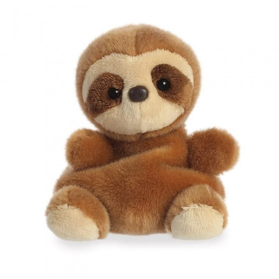 knuffel Palm Pals luiaard bruin 13 cm