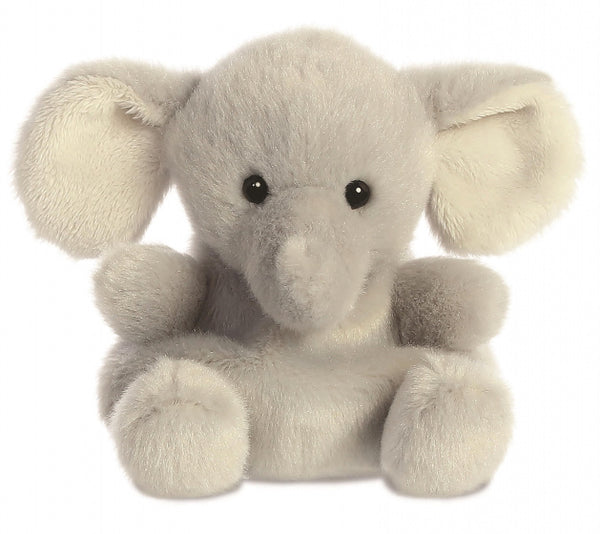 knuffelolifant Palm Pals junior 13 cm pluche grijs