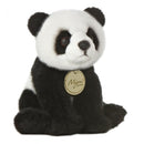 knuffelpanda MiYoni junior 25,5 cm pluche zwart/wit