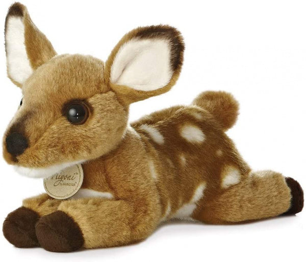 knuffel reekalf junior 20 cm pluche bruin