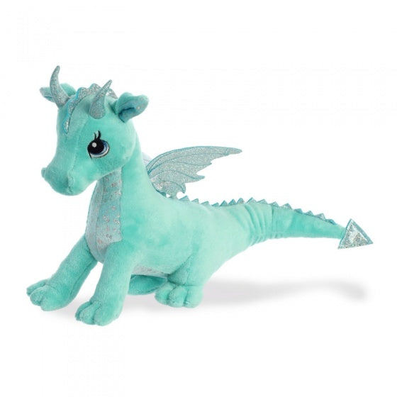 knuffel Sparkle Tales Willow draak aqua 30,5 cm