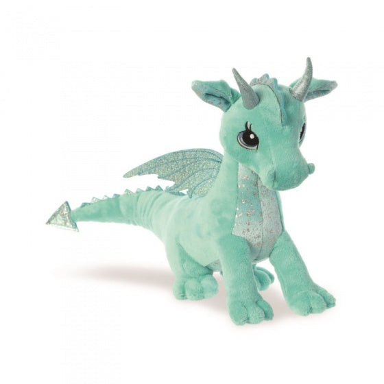 knuffel Sparkle Tales Willow draak aqua 30,5 cm