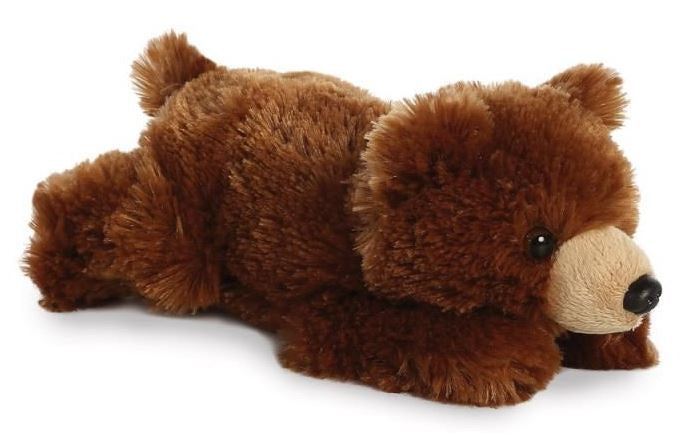 knuffelbeer Flopsie junior 20,5 cm pluche bruin