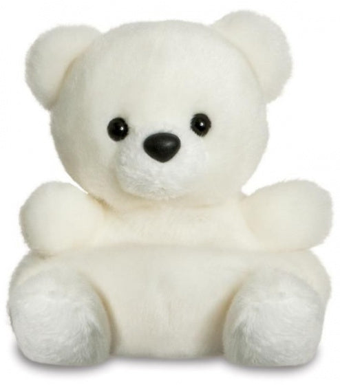 knuffelbeer ijsbeer Palm junior 13 cm pluche wit