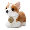 knuffelcorgi MiYoni junior 20,3 cm pluche wit/bruin