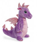 knuffeldraak Sparkle Tales Dahlia paars 30,5 cm